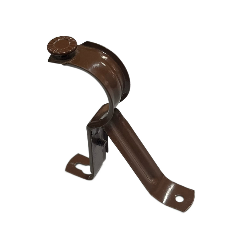Bastone per tende adesivo con venature del legno