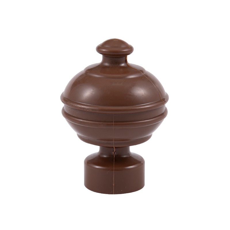 Bastone per tende adesivo con venature del legno